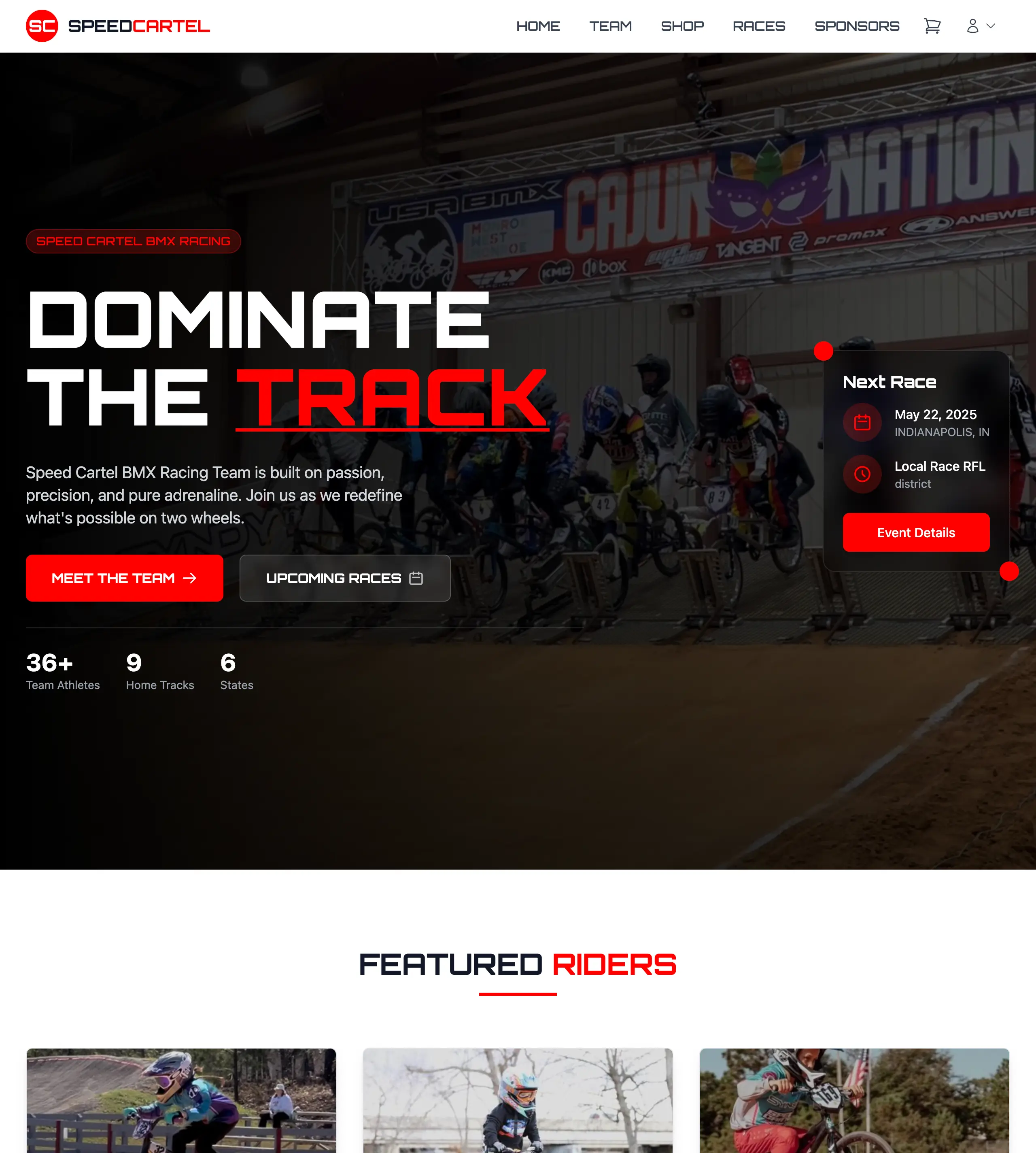 Racing Team in Action
